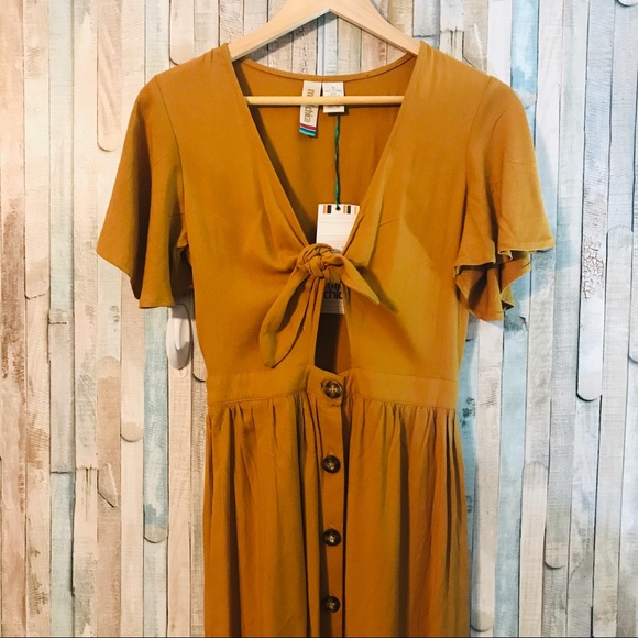 mimi chica midi dress